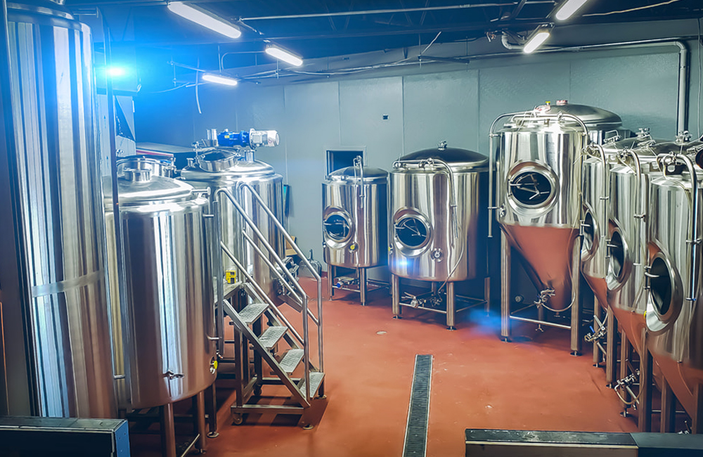 5BBL Brewery Equipment，5bbl beer brewing system